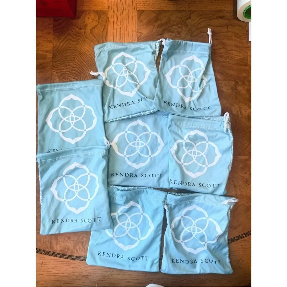 Kendra Scott & Rocksbox Jewelry Bags lot of 11